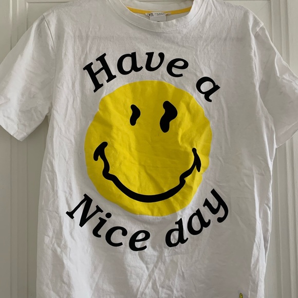zara have a nice day t shirt